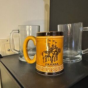 Brown Ceramic Canada Mug